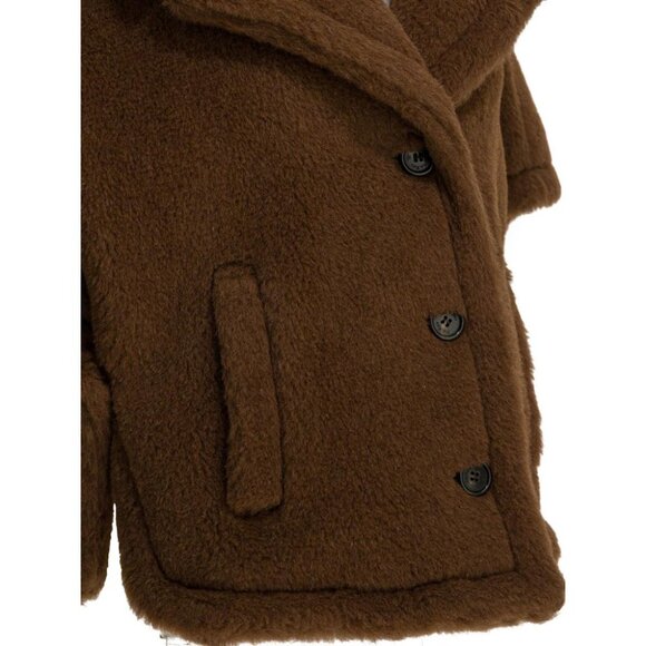 Max Mara Alpaca Short Coat Tag Size S/M Women - Picture 4 of 4